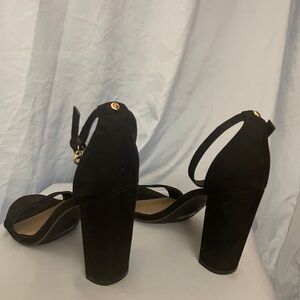 Guess Black Suede Heels